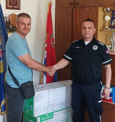 НСП КЦ Зајечар - СГ Сокобања: донација клима уређаја пс Сокобањи